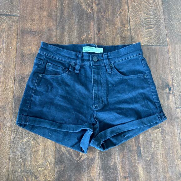 Garage Women's Shorts Size 3 Black High Rise - Picture 1 of 9